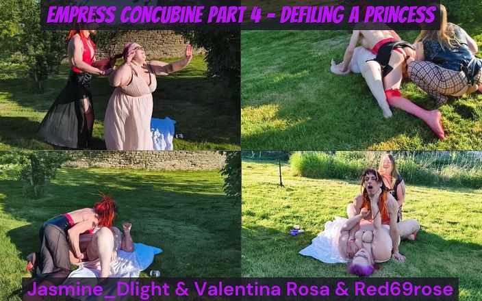 Jasmine Dlight - UK's most extreme anal porn star: Jasmine_dlight, Valentina Rosa, Red69rose - emperatriz concubina, contaminación de una princesa