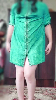 Kitty_Cross: Roztomilá zelená Ladyboy Sexy Blond bbw Sissy Femboy Crossdresser amatérský...