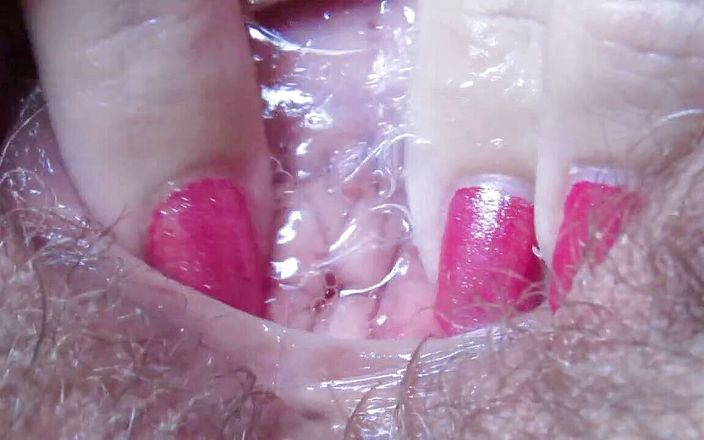 Cute Blonde 666: Buceta molhada da vagina após o orgasmo em close-up extremo