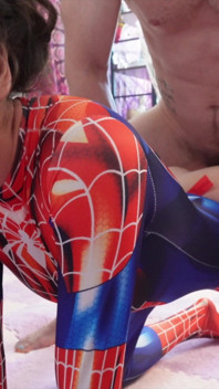 Experiență completă a iubitei: Spiderman cosplay cea mai bună muie Aubry Babcock Creampiev Ol.47