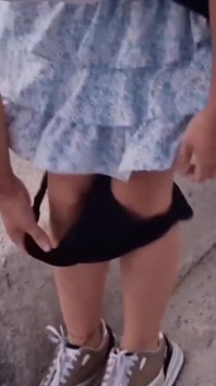 Walking with My Slave Bitch!