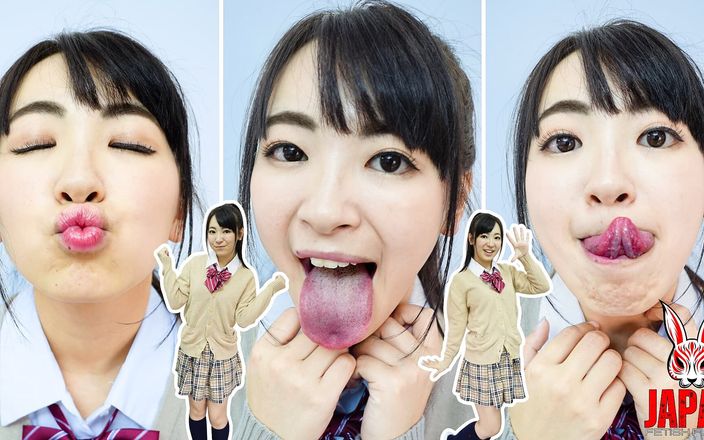 Japan Fetish Fusion: Dold kyssar med min bedårande blyga bordskamrat, Haruka Ayane