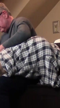 A Spanking at Bed Time