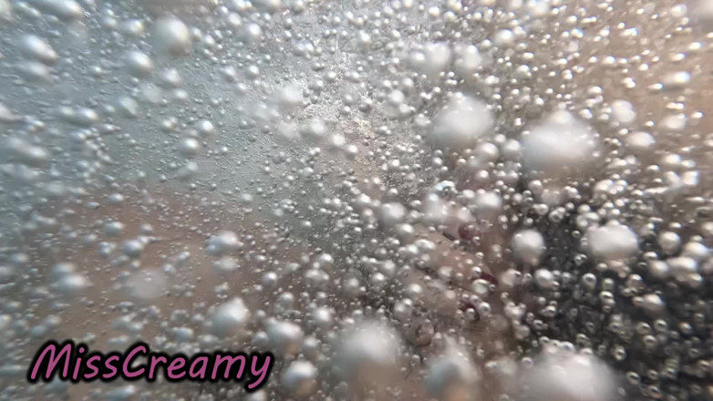 Miss Creamy: Public Pool Stepsister Dick Flash Risky Handjob Crowd Watching Cumshot 4K