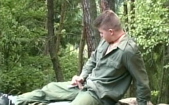 Gay 90's Vintage Porn: Erotik erkek vücut füzyonu #7