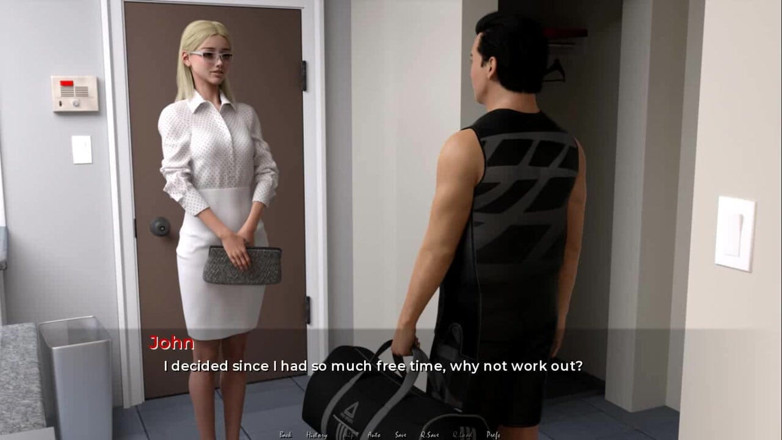 Dirty GamesXxX: Movimento giù: sua moglie è al lavoro e sta guardando il...