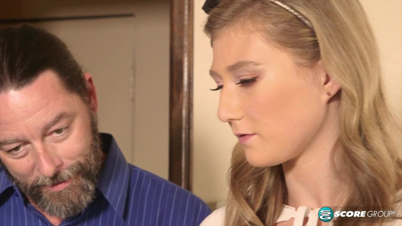 18eighteen: April Aniston Lets Her Stepmom's Boyfriend Fuck Her in the...
