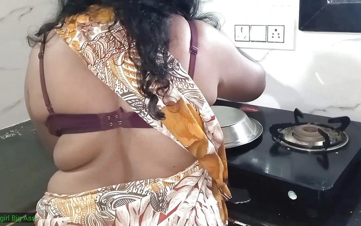Desi girl Big Ass: 泰卢固哥或德瓦厨房在操逼时间