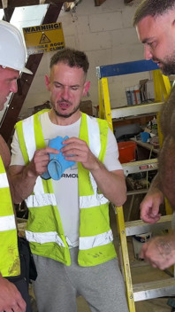 New Apprentice Services the Bosses Huge Cocks!