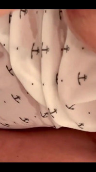 Oiled Big Tits under T-Shirt and get Orgasm putting All Vibrator in Pussy