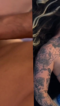 Tatted College Babe Millie Millz & Teddy Tarantino Female Glory Hole