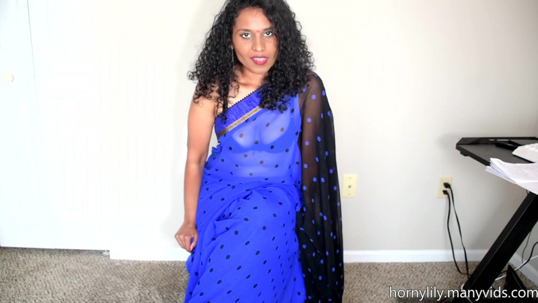 Horny Lily: Indische Bhabhi geeft aftrekinstructies om samen klaar te komen