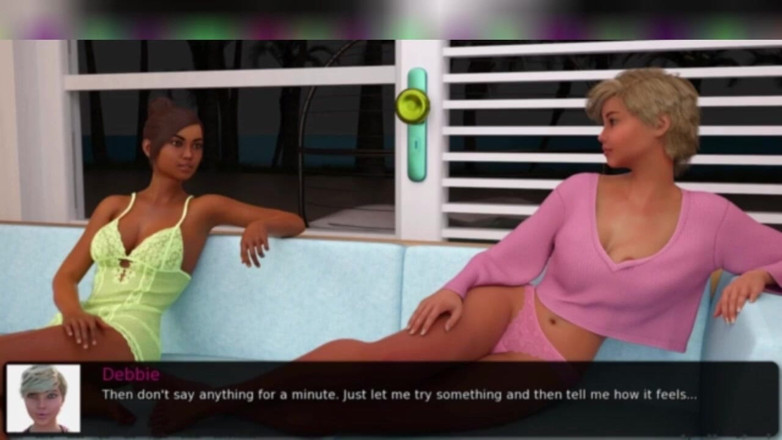 3DXXXTEEN2 Cartoon: Lily a sărutat o fată... Sex cu desene animate porno 3D