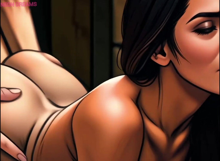 Neon dreams: Neon dreams - làm tình ba người với cha dượng biết ơn