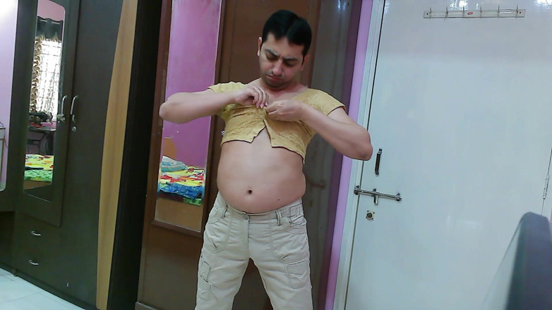 Cute & Nude Crossdresser: น้องคิวตี้สาวประเภทสองข้ามเพศ เฟมบอย ลollipop หวาน ใส่เสื้อกับกางเกง