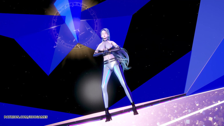 3D-Hentai Games: [MMD] (G)I-DLE - LATATA Kaisa hot striptease league of legends KDA 4K 60FPS