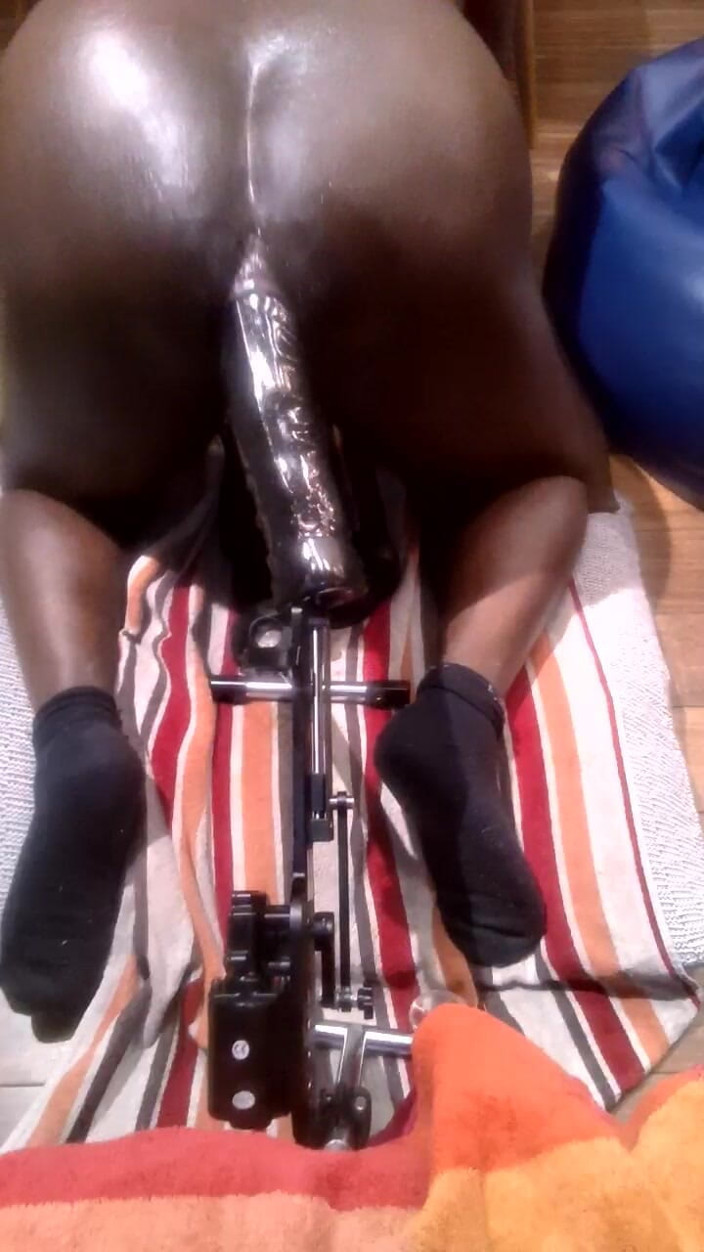 Blackassfr: Wielki Dildo