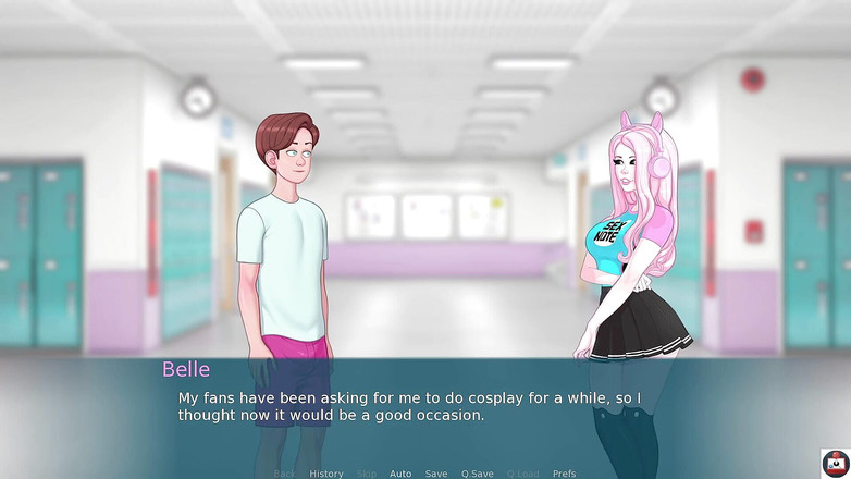 Joystick Cinema: Sexnote - (pt 87) Fodendo a fofa e-girl