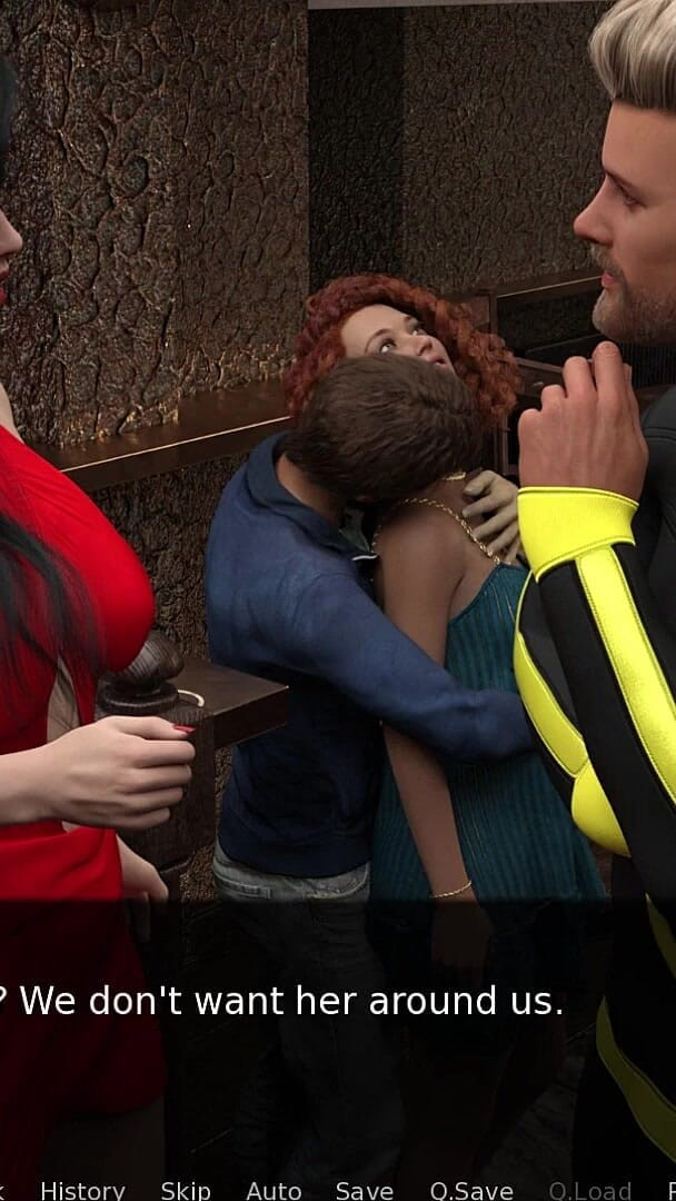 3D Cartoon Porn: Erotica 4 - riley, ren dan lilly menari di bar lalu merencanakan...