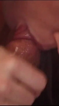Gorgeous Redhead Gives a Tasty Blowjob
