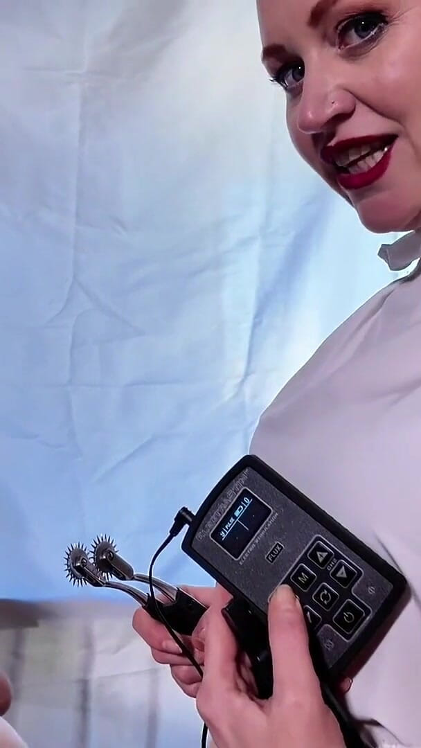 Erotic Electroshock Torment Spider Gag & Convulsing Chair - BeckhamCC Trans Collection