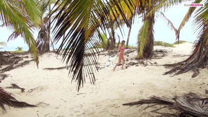 Jasmine RougeXXX: Pod palmami w Punta Cana mój przyjaciel dostaje gorące lodzik