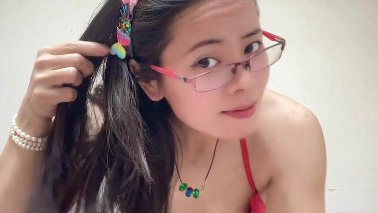 sweethanajapanese: Hana Sexy Chlupatá kundička Broskev zadek a dokonalé tělo