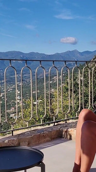 Relaxace na řecké terase