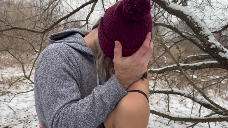 Serenity Cox: Wife Gets Huge Double Creampie in Snow Storm From Husband...