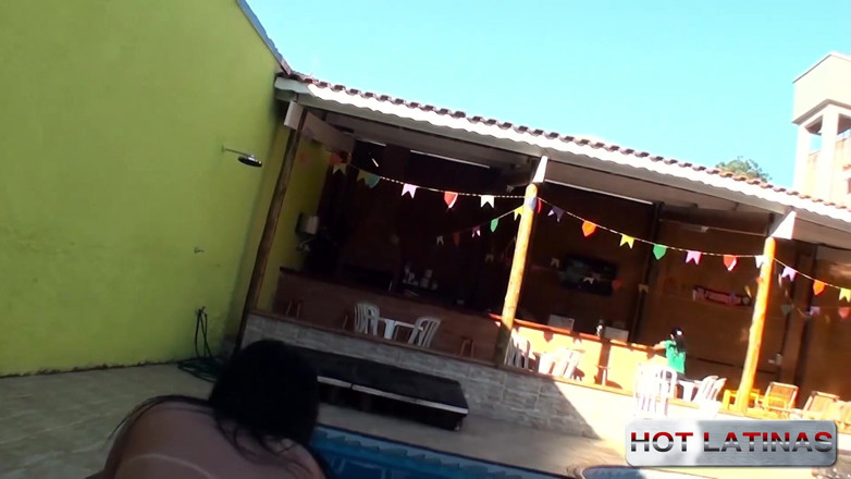 Hot Latinas Desire: Brunette bitch likes sex - Celine Salles - Tony Tigrão -  -
