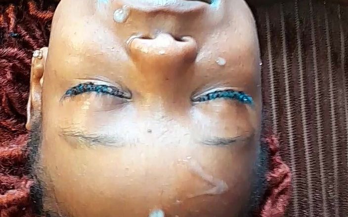 SEXXY-DAISY: Ebony Teen Loves Some Cum on Her Face