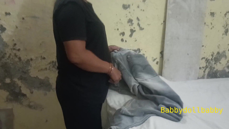 MHM: Зведену зведену сестру спіймали, перевіряючи мої кишені, гаряча кімната, спокуса, рольова гра