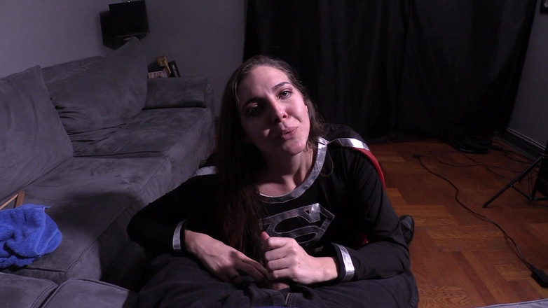 Evangelines Fetish: Dunkler supergirls handjob