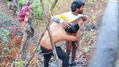 Stepbrother and College Boys Coming Morning Time Forest and Young Ass and Blowjob.