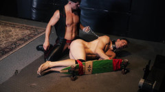 Bondage Bros: 寄宿生屁股性交