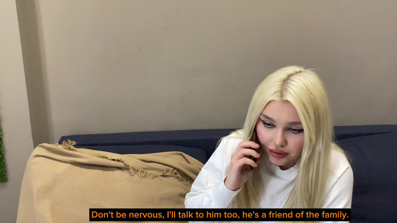 Blondessa: रंडी पत्नी ने पति का बॉस चूसा