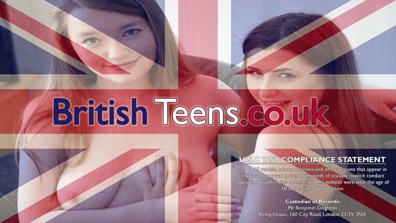 British Teens: Британская медсестра жарится в два смычка и глотает две порции спермы