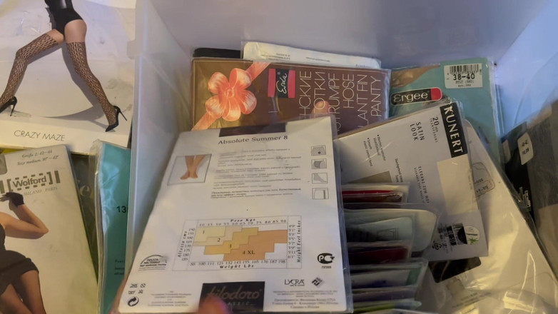 Pantyhose Tester: Încercarea ciorapilor italieni