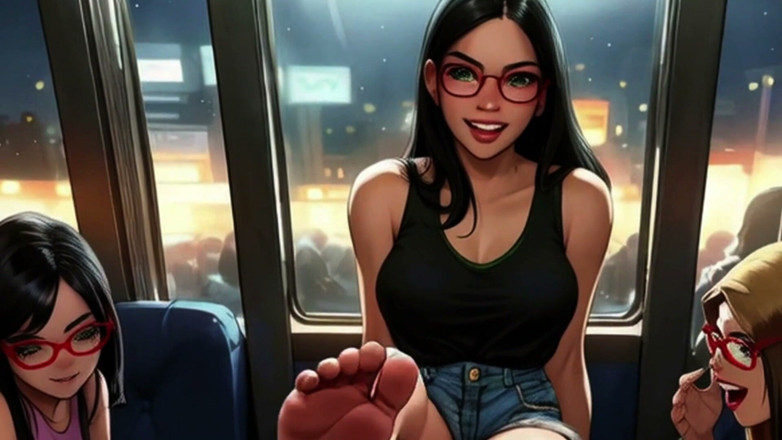 Spicy Toons: Lin viene scopata sul treno