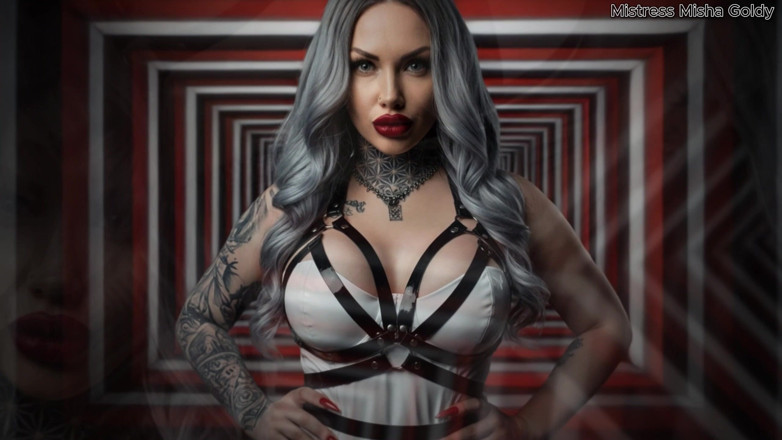 Goddess Misha Goldy: Convertido en el baño del cerebro de la dominatrix Misha