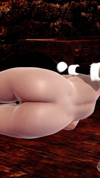 Dark Succubus solo masturbação het buceta com alto gemido e orgasmo animação 3D