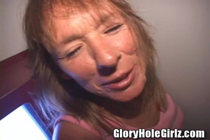 Glory Hole Girlz: Nasty Foogly Whore Wife Sperm Eater Fucks Glory Hole Perverts!