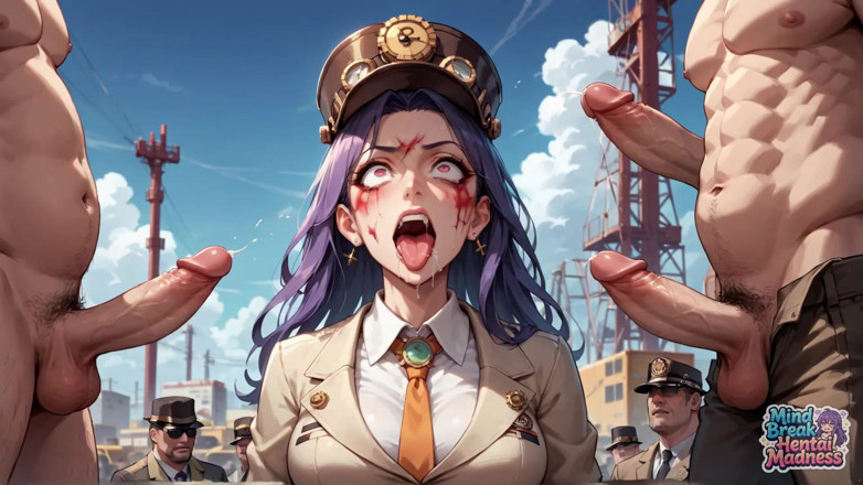 Mind Break Hentai Madness: Goggle-hearted Gasm Steam Punk City Scream