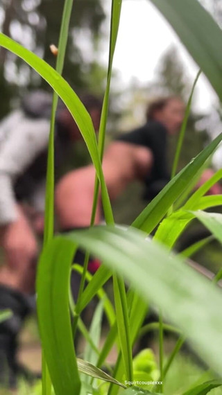Spuirtcouplexxxx: Blond milf zerżnięta na zewnątrz w lesie