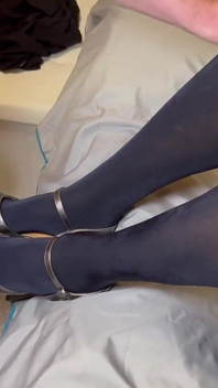 Cum on My Heels and Nylons and Lick It off