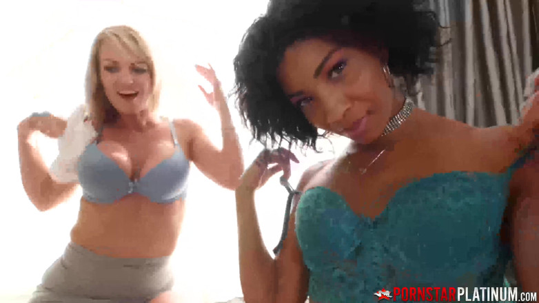 Pornstar Platinum: PORNSTARPLATINUM - Cute babe September Reign sharing big dick