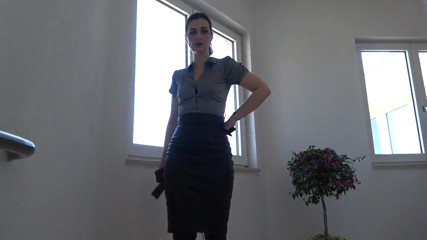 Lady Victoria Valente: Follow me, slave - overknee leather boots