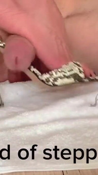 Another Ruined Orgasm on Empressbellasadic's Feet
