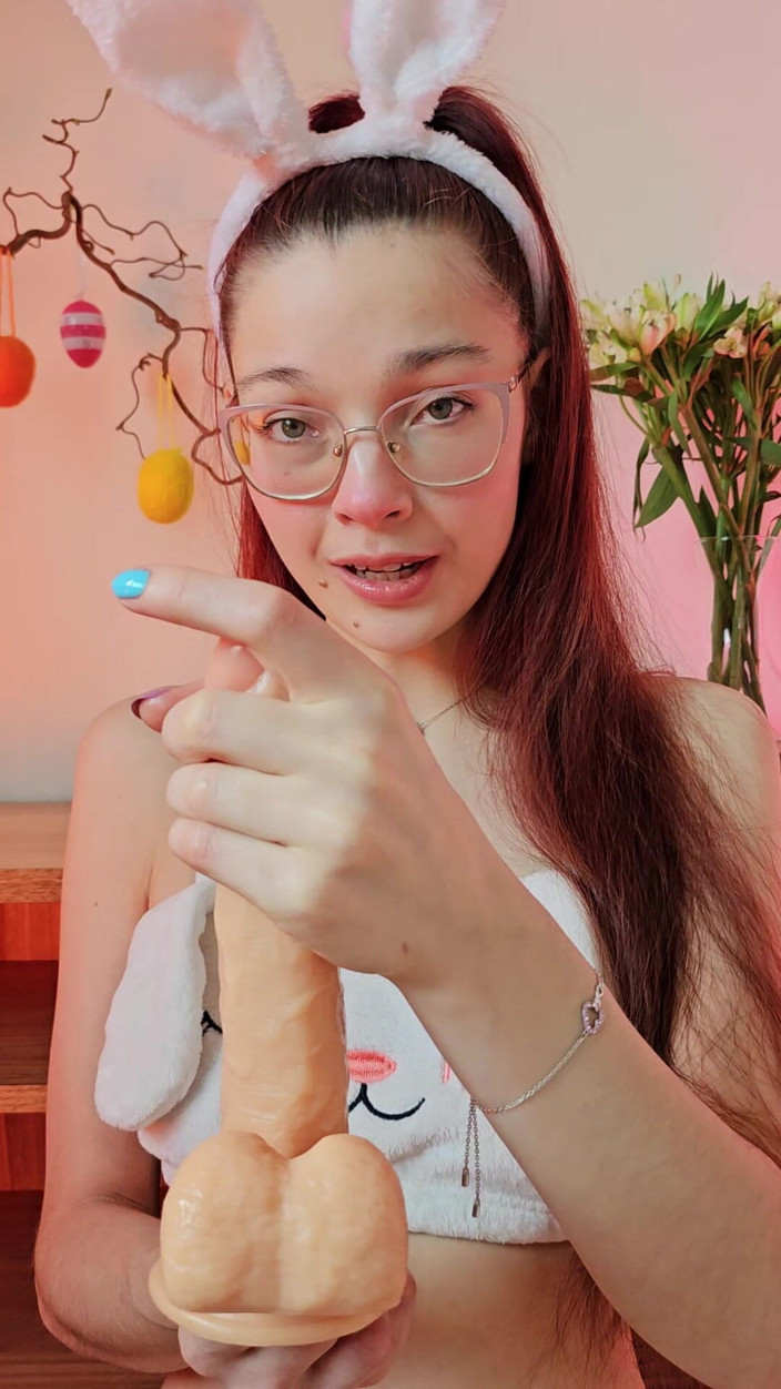 petitesubkitten: Easter JOI - Your Redhead Bunny Guides Your Strokes for a...
