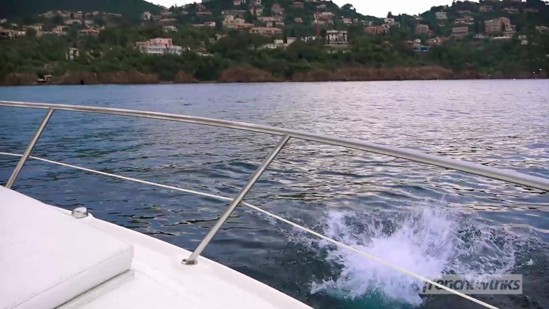 French twinks: The captain and his skipper fuck a young client on...